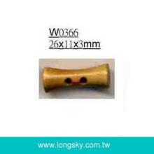 (#W0366) 鼓狀木製橄欖繩扣鈕釦