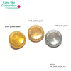 (#B0304/16L,18L,20L,24L,28L,34L) 金色珍珠效果高級套裝立腳鈕釦
