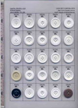 高級襯衫用鈕釦 (P1011F2)