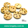 (#W0246) 客製化童裝木頭製裝飾鈕釦