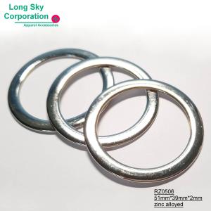 (RZ0506) 4cm 內徑金屬圓環飾扣