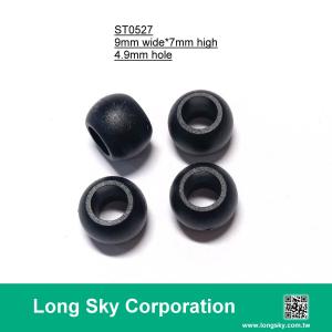 (#ST0527) 5mm繩用球型塑膠束尾珠